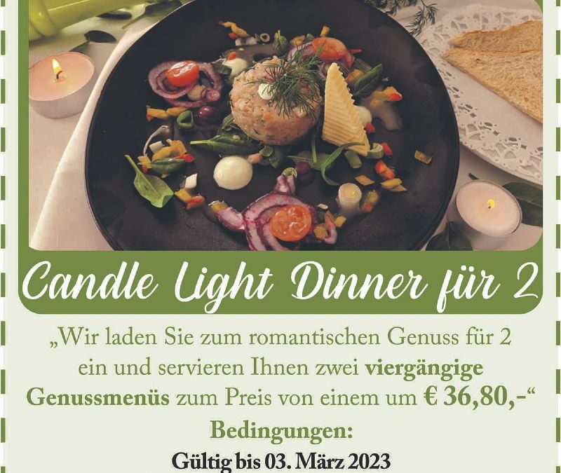Candle Light-Dinner